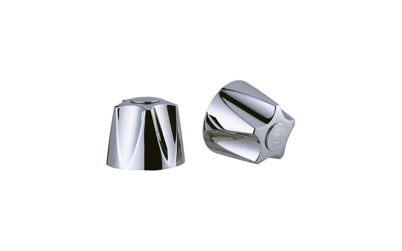 Chrome Pair of Handles for Central Faucets DG8048