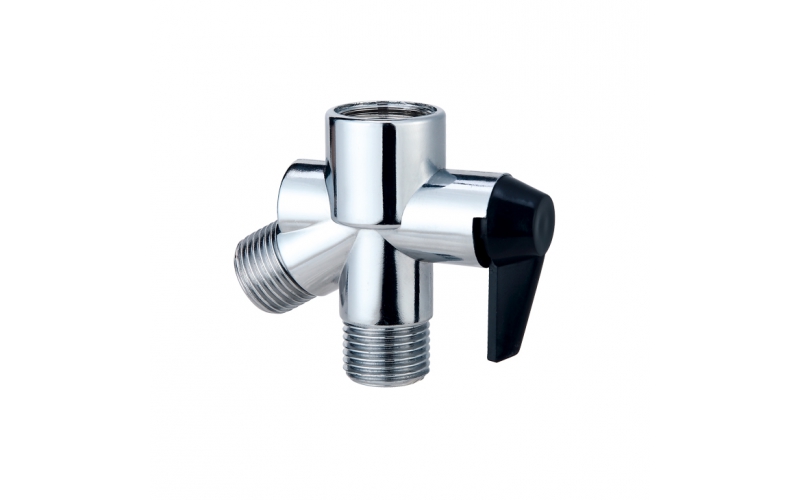 Chromed Three-Way Diverter SB1007