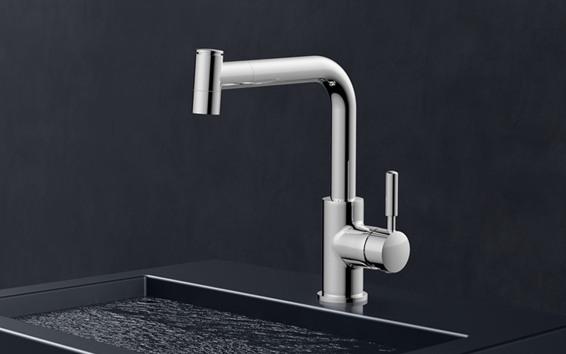 FK8316-D0 Single Handle Pull-down Kitchen Faucet