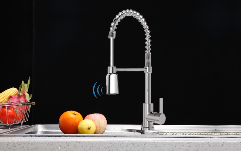 FK8312-G0 Single Handle Pull-down Kitchen Faucet