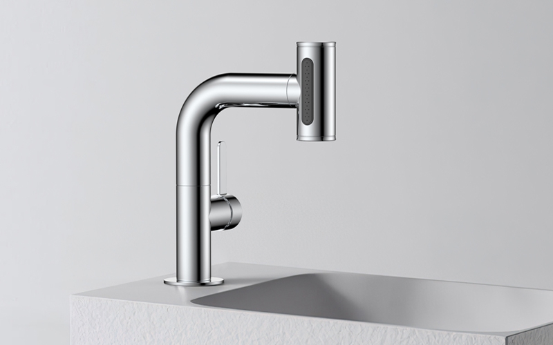 FB1203 Single Handle Pull Out Lavatory Faucet